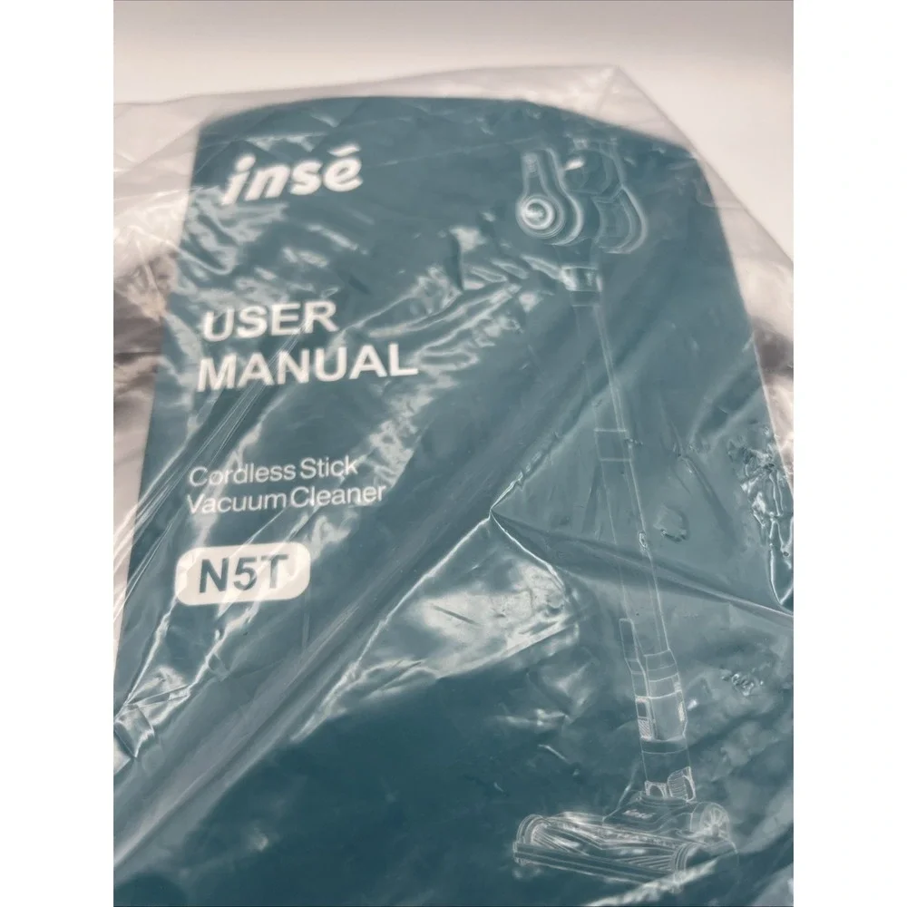 Genuine INSE N5T Vacuum Combination + Crevice Tool Attachments Light‎ Blue